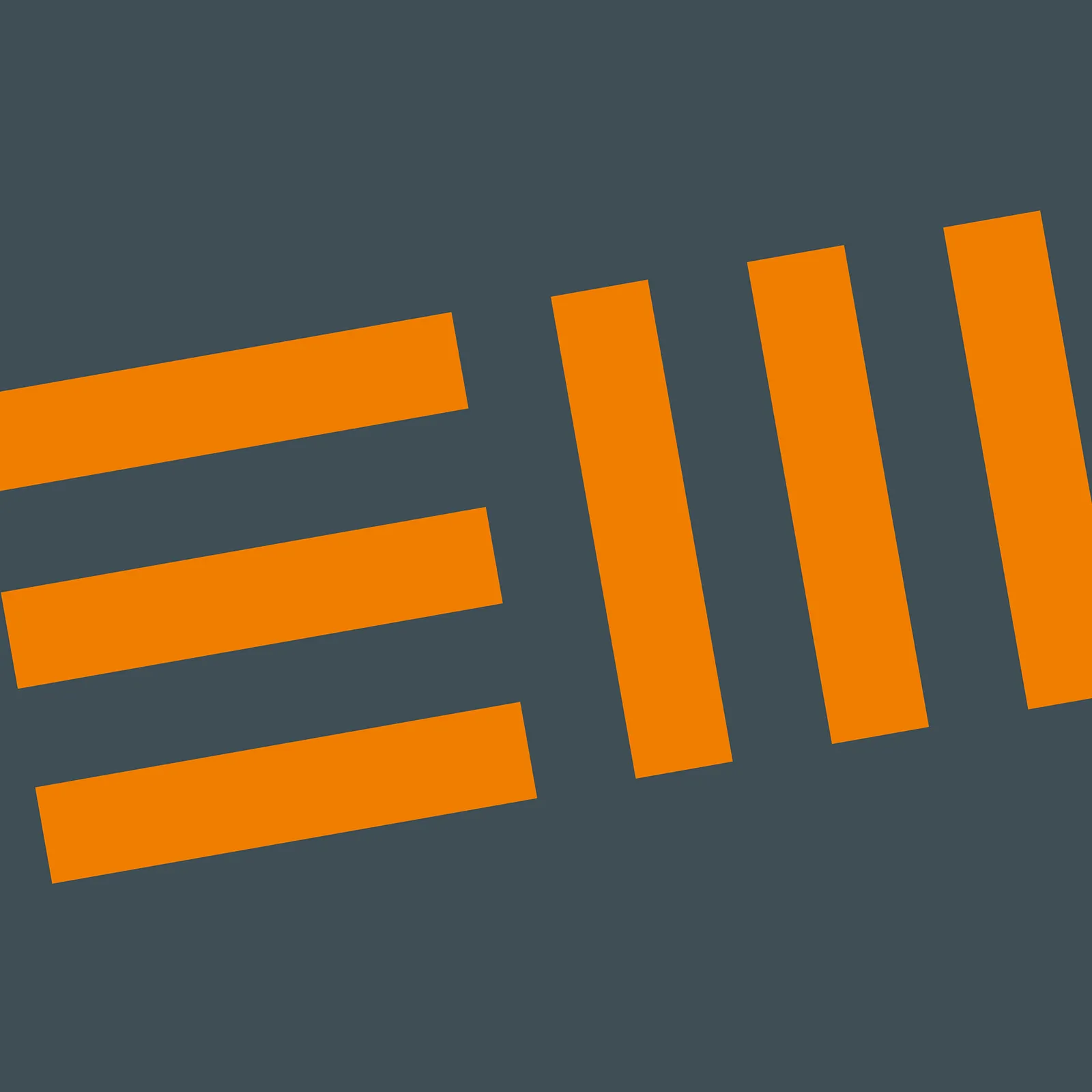 em logo design closeup
